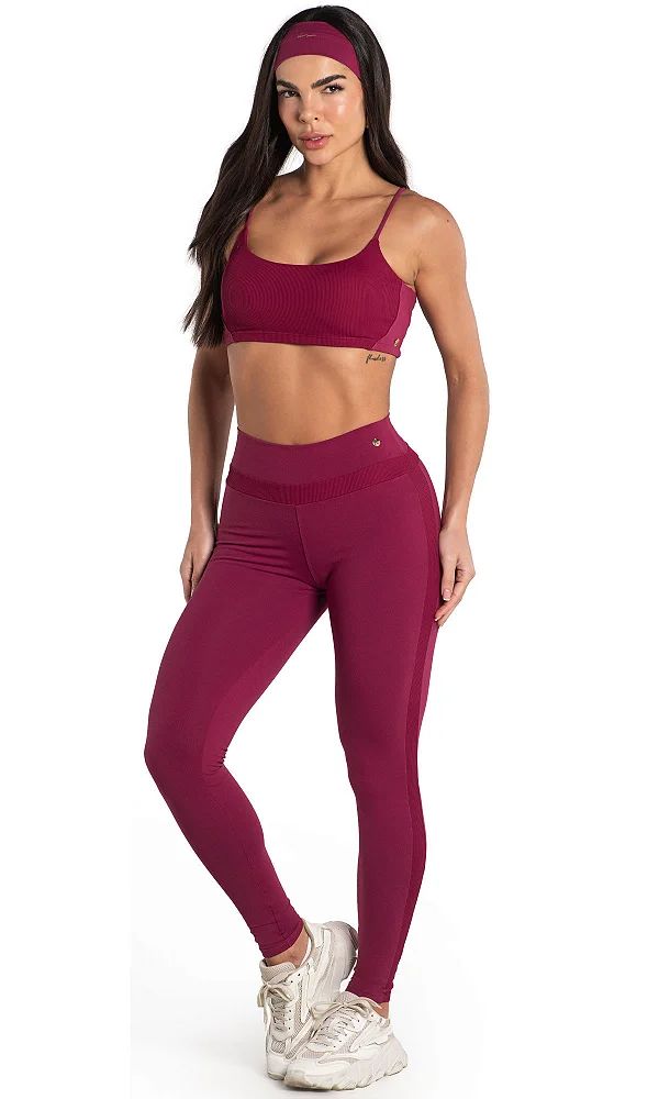 Legging Du Sell Fit com Fit Canelado