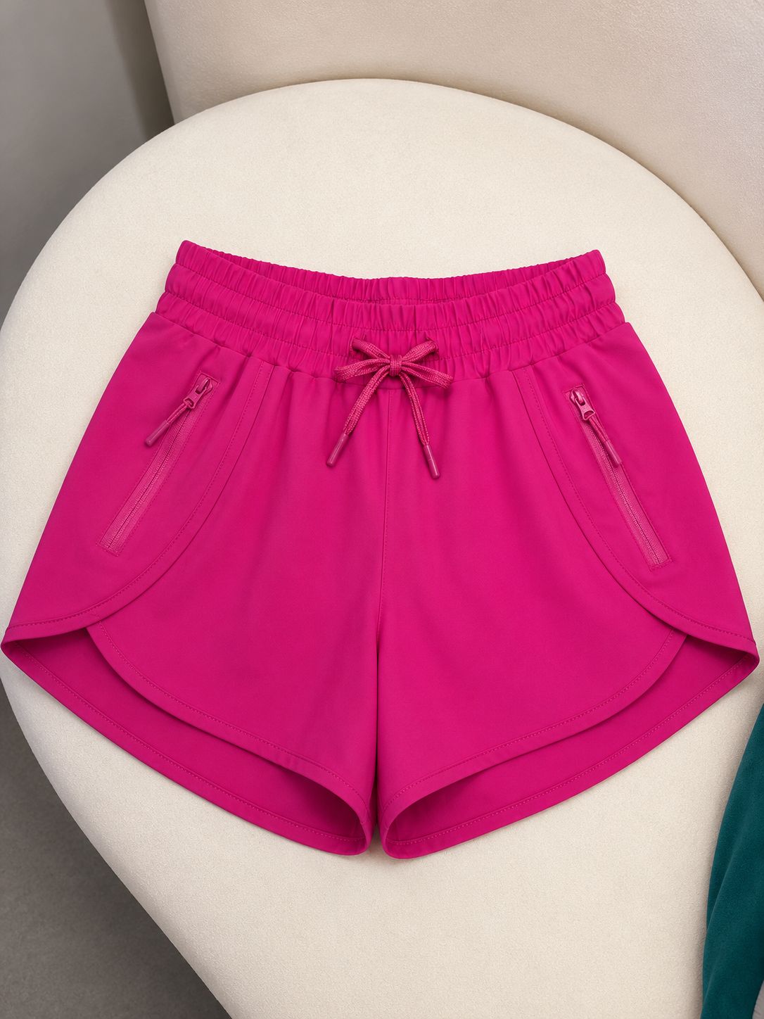 Short Fitness Rosa com Bermuda Interna