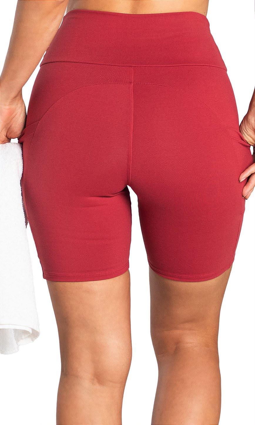 Conjunto Bermuda Fit Bolsos + Top Fit Dec Red Alças Bojo Rem 22