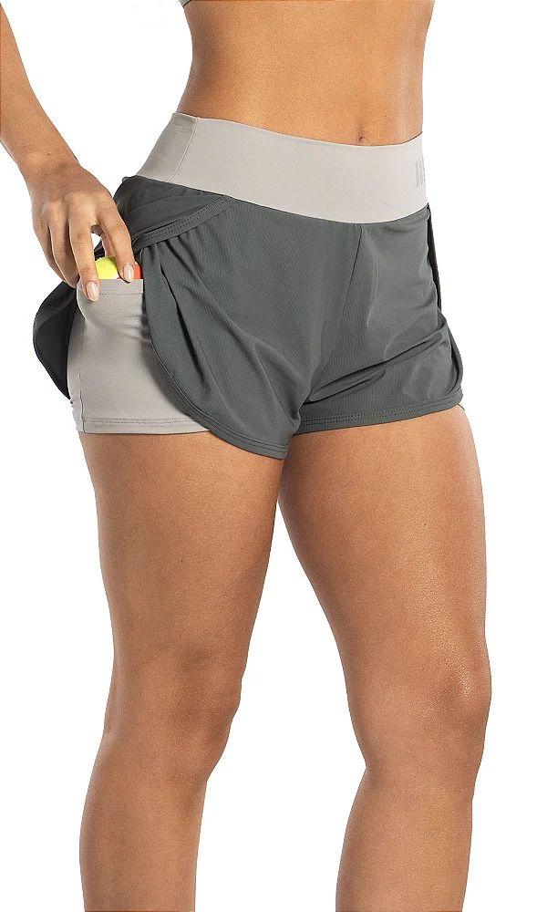 Short Du Sell Sobreposto Valley com Compression e Bolso 2