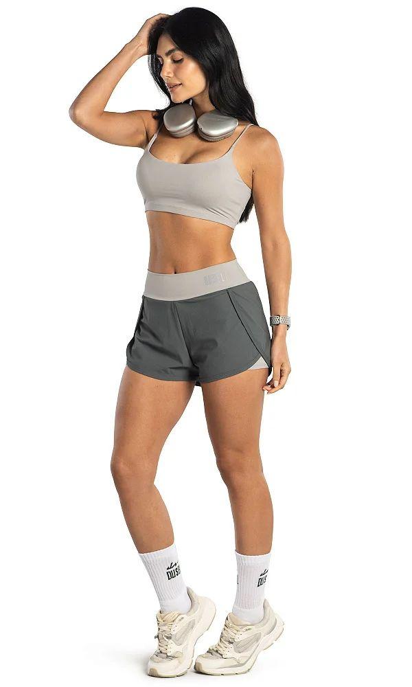Short Du Sell Sobreposto Valley com Compression e Bolso 4